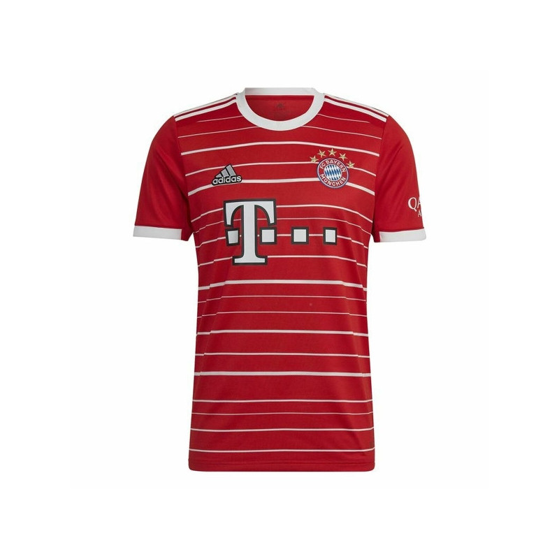 SHORT-SLEEVE FOOTBALL T-SHIRT FOR MEN ADIDAS FC BAYERN