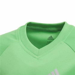 ADIDAS KIDS SHORT SLEEVE SOCCER SHIRT LIGHT GREEN