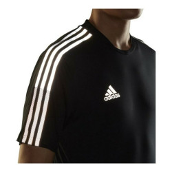 ADIDAS TIRO REFLECTIVE SHORT-SLEEVE FOOTBALL T-SHIRT FOR MEN