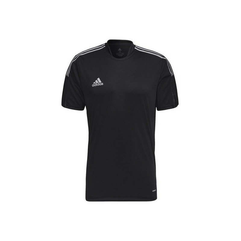 ADIDAS TIRO REFLECTIVE SHORT-SLEEVE FOOTBALL T-SHIRT FOR MEN