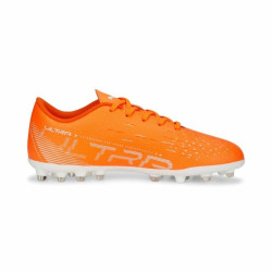 Puma Kids Football Boots Ultra Play MG Orange Boys