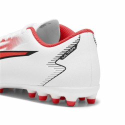 PUMA KIDS FOOTBALL SHOES ULTRA PLAY MG WHITE RED