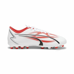 PUMA KINDER FUSSBALLSCHUHE ULTRA PLAY MG WEISS ROT