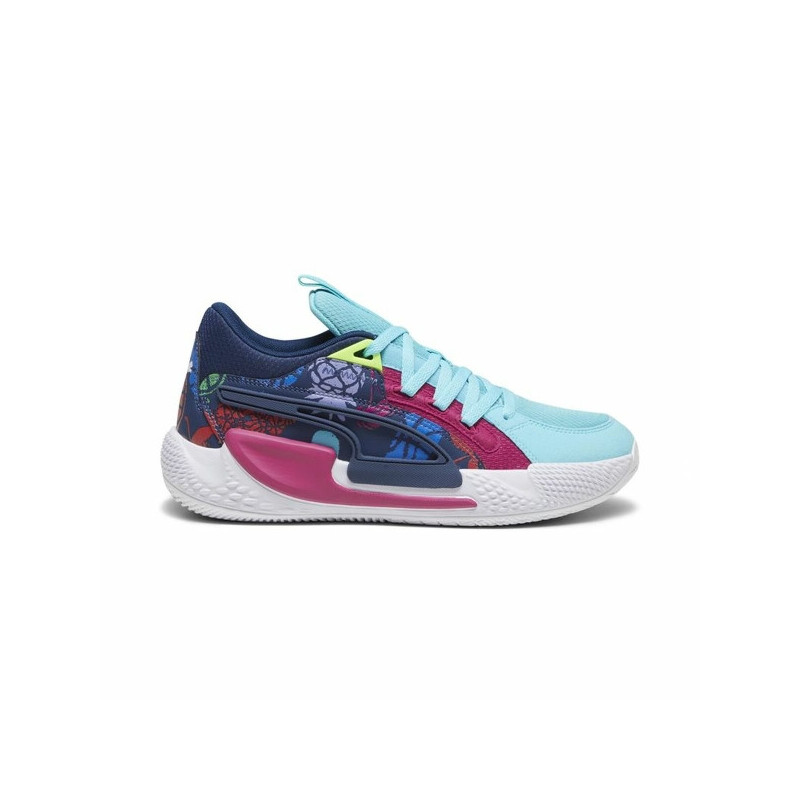 PUMA COURT RIDER CHAOS BASKETBALL SHOES FOR ADULTS LIGHT BLUE