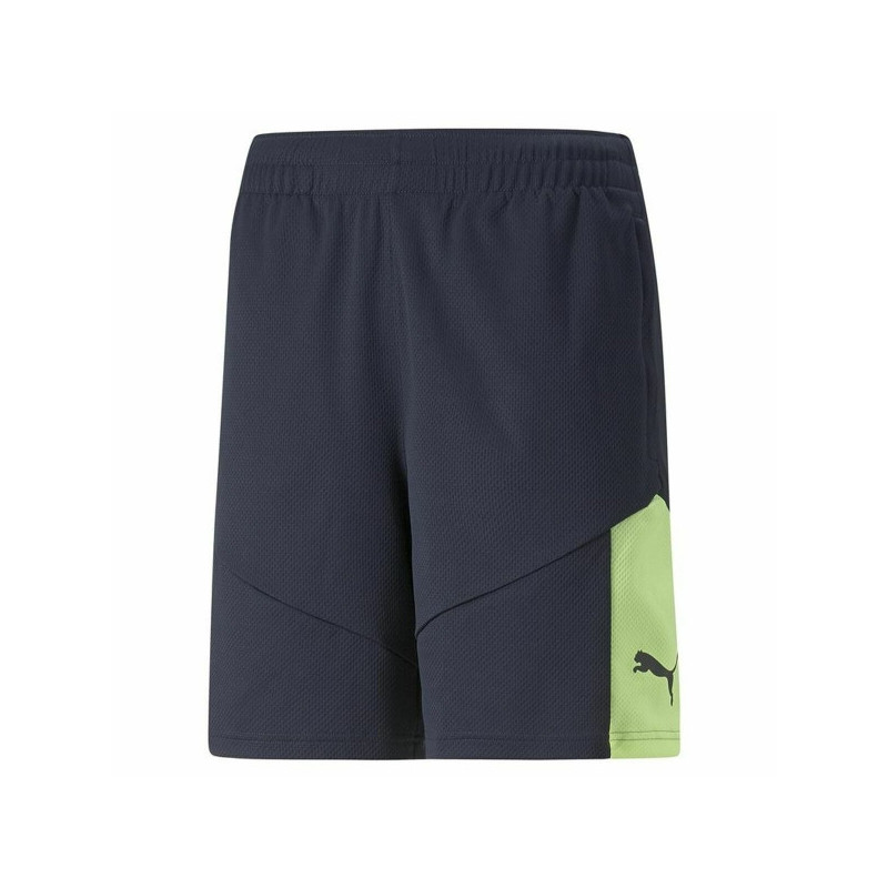 MENS PUMA INDIVIDUAL FINAL SHORTS BLACK