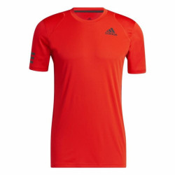 Adidas Club 3-Stripes T 恤 足球球衣 红色