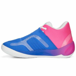 BASKETBALL SHOES FOR ADULTS PUMA RISE PINK BLUE