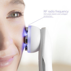 Facial Massager with Radio Frequency, Phototherapy, and Electrical Stimulation