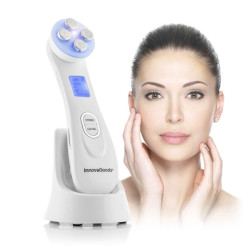 Facial Massager with Radio Frequency, Phototherapy, and Electrical Stimulation