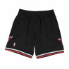 BASKETBALL SHORTS FOR MEN MITCHELL & NESS CHICAGO BULLS BLACK