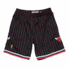 BASKETBALL SHORTS FOR MEN MITCHELL & NESS CHICAGO BULLS BLACK