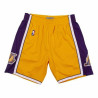 男士篮球短裤 Mitchell & Ness LA Lakers 黄色