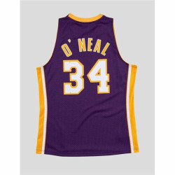 MITCHELL & NESS 洛杉矶湖人 Shaq O'Neal 篮球T恤（紫色）