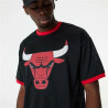 BASKETBALL T-SHIRT NEW ERA NBA MESH CHICAGO BULLS BLACK